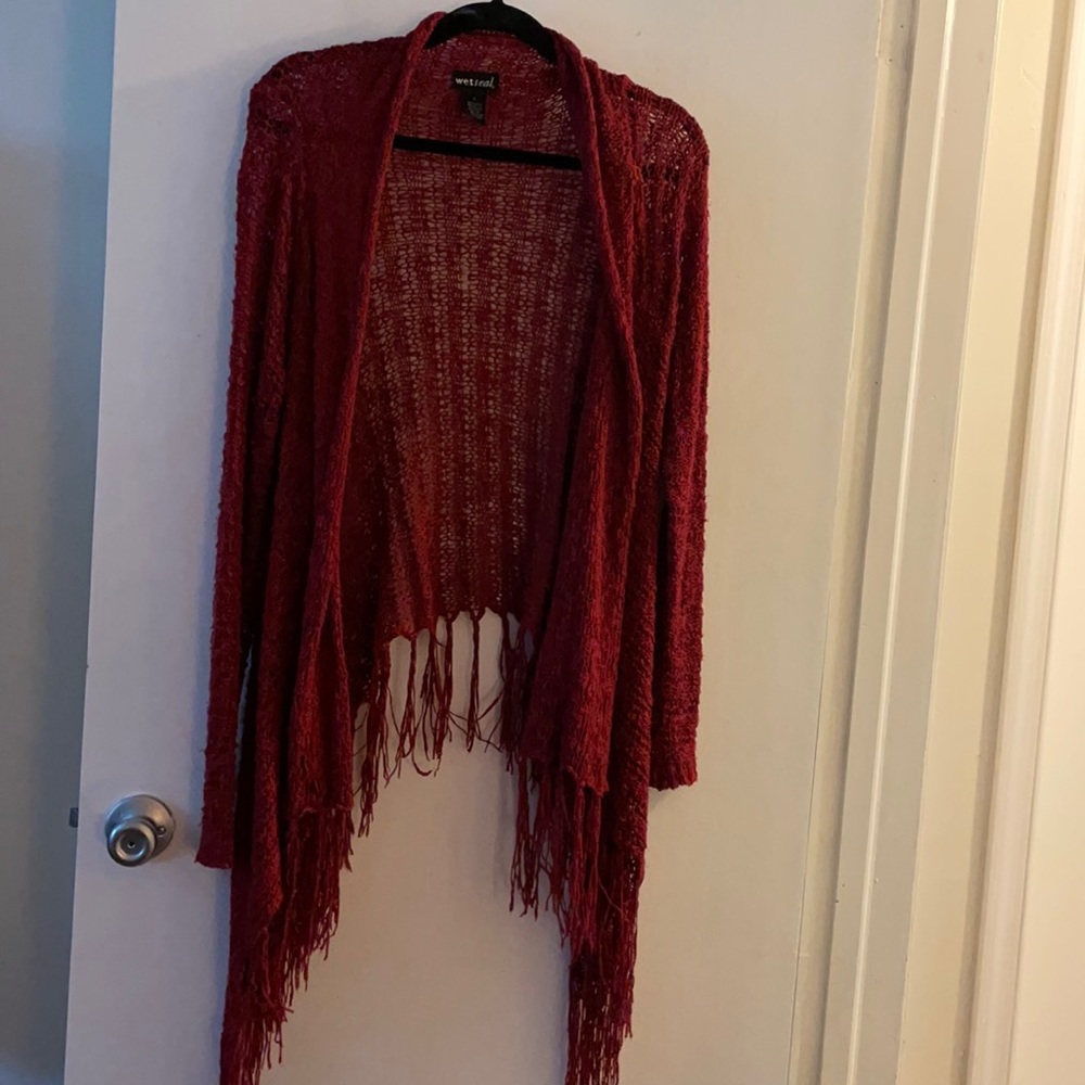 Boho Fringe Cardigan